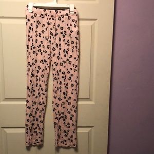 Tabitha Webb, pink long extra small pajama pants
